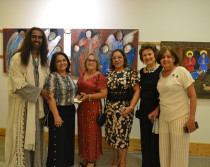 Exposição Natal com Arte do Atelier Josefina Gonçalves