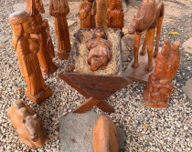 Presépio assinado por artesãos teresinenses está aberto à visitação no Parque da Cidadania