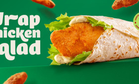 Bob’s estreia na categoria de wraps com o Wrap Chicken Salad