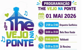 The Vejo na Ponte 2026: música e energia marcam a abertura em 1º de maio em Teresina