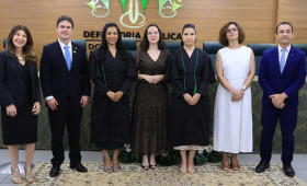 Defensoria empossa duas novas defensoras públicas em solenidade oficial