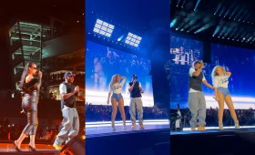 Rihanna faz aparição surpresa em show de Jay-Z nos EUA