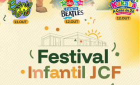Festival Infantil JCF reunirá três espetáculos para celebrar o Dia das Crianças