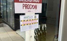 Academia é interditada em Teresina por falta de registro no CREF-15