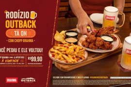 Outback anuncia promoção de happy hour por R$ 99,90