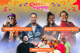 Feira na Praça leva samba e programação especial ao Centro de Teresina neste sábado (7)