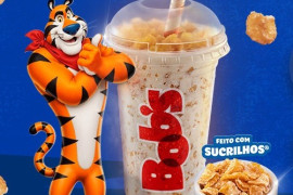 Bob’s e Sucrilhos® unem cremosidade e crocância em novo Milk Shake
