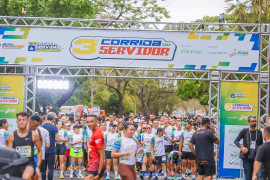 Semana do Servidor encerra com corrida e sorteio de três motocicletas