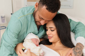 Neymar e Bruna Biancardi postam fotos da segunda filha; confira