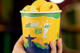 Em ritmo de copa, Bengô Açaí lança sorvete 