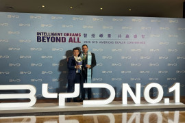 BYD Carmais conquista prêmio de melhor concessionária BYD das Américas em indicadores de qualidade e satisfação do cliente