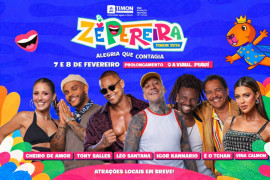 Zé Pereira de Timon terá Léo Santana, Tony Salles e É O Tchan nos dias 7 e 8