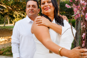 Casal escolhe Cachoeira do Urubu para celebrar noivado