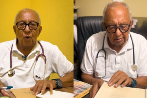 Dr. Pessoa abre consultório em casa e volta atender pacientes de graça em Teresina