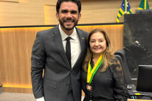 Ministra do TST Liana Chaib recebe homenagem na Assembleia Legislativa do Estado do Piauí através de um pedido do deputado Marcus Vinícius Kalume
