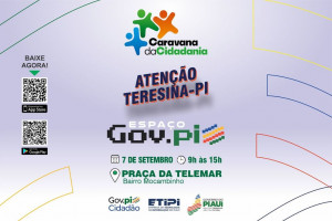 Caravana da Cidadania: Espaço Gov.pi leva serviços digitais para o bairro Mocambinho