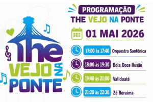 The Vejo na Ponte 2026: música e energia marcam a abertura em 1º de maio em Teresina