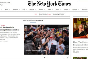 Imprensa internacional destaca vitória histórica de Lula