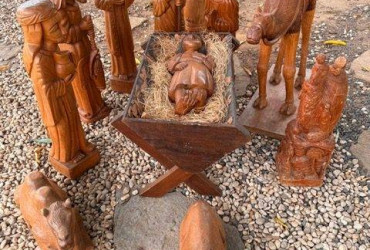 Presépio assinado por artesãos teresinenses está aberto à visitação no Parque da Cidadania