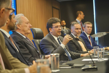 Governador Rafael Fonteles participa de reunião com Lewandowski para tratar sobre segurança pública em Brasília