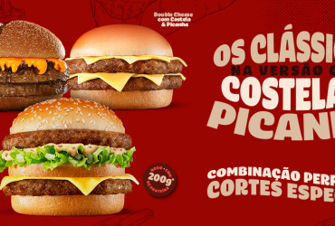 Bob’s transforma seus clássicos em versões com picanha e costela