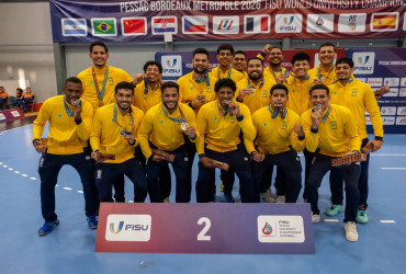 Equipe piauiense conquista prata no Mundial Universitário de Handebol