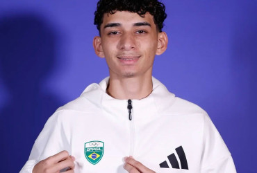 Estudante da rede estadual é convocado para a Seleção Brasileira Sub-18 de Atletismo