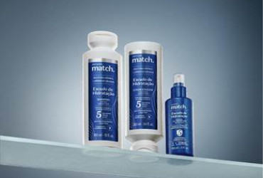 Match simplifica a rotina capilar com lançamento Escudo de Hidratação que promete efeito antifrizz