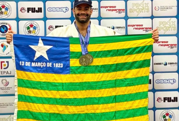 Judoca piauiense conquista pentacampeonato sul-americano e amplia destaque do Piauí no cenário internacional