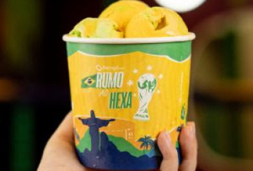 Em ritmo de copa, Bengô Açaí lança sorvete 