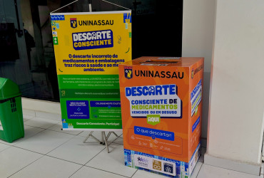 UNINASSAU Teresina é ponto de coleta e descarte de medicamentos