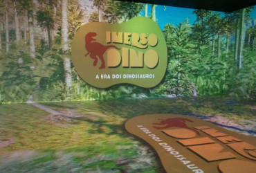 Imerso Dino chega ao Shopping Rio Poty com experiência jurássica inédita para toda a família