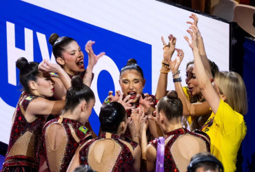Brasil conquista bronze no Mundial de Ginástica e garante vaga nas Olimpíadas