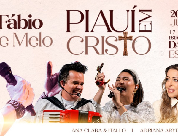 Festival reúne Padre Fábio de Melo e nomes da música católica em Teresina no sábado (20)