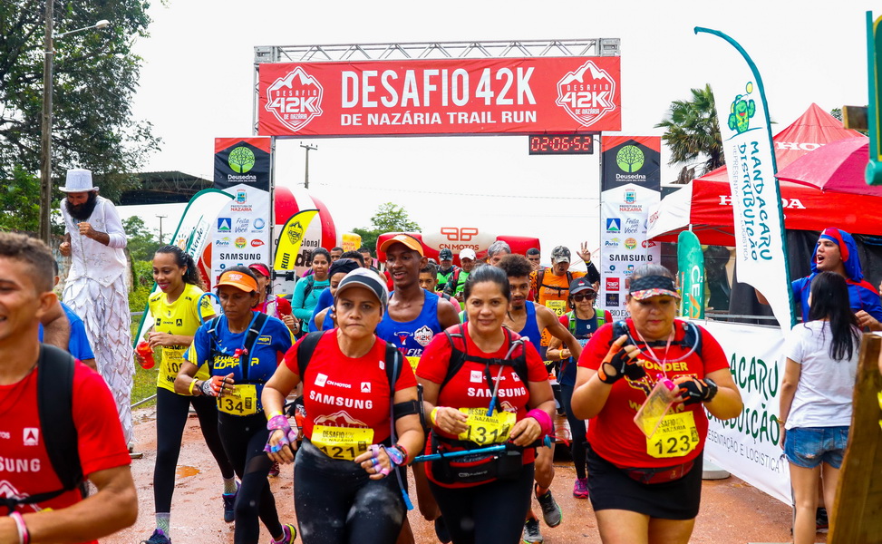 Desafio 42k de nazária trail run