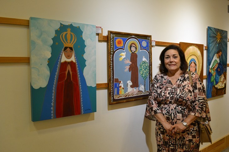 Exposição Natal com Arte do Atelier Josefina Gonçalves