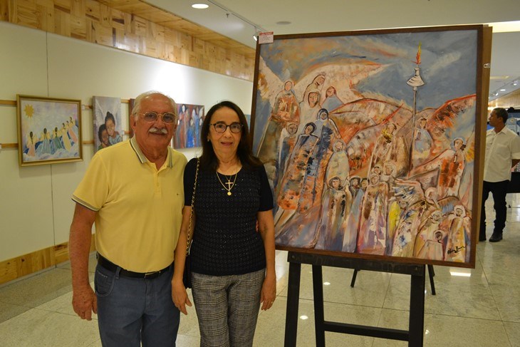 Exposição Natal com Arte do Atelier Josefina Gonçalves