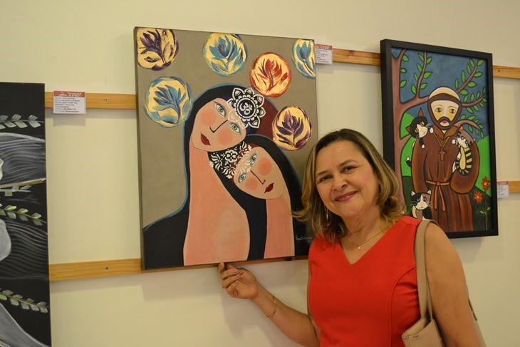 Exposição Natal com Arte do Atelier Josefina Gonçalves