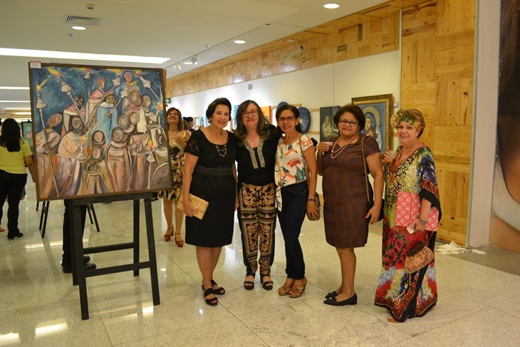 Exposição Natal com Arte do Atelier Josefina Gonçalves